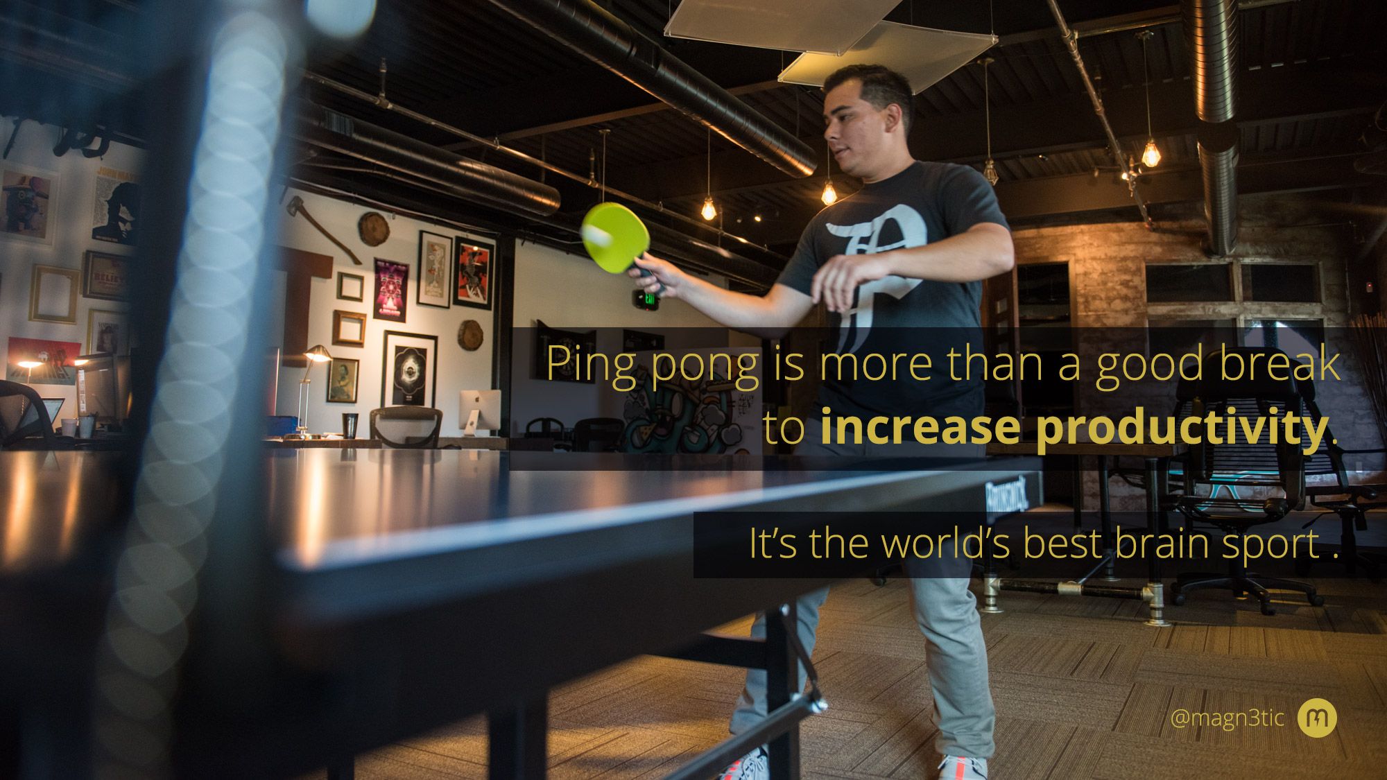 brain stimulation ping pong