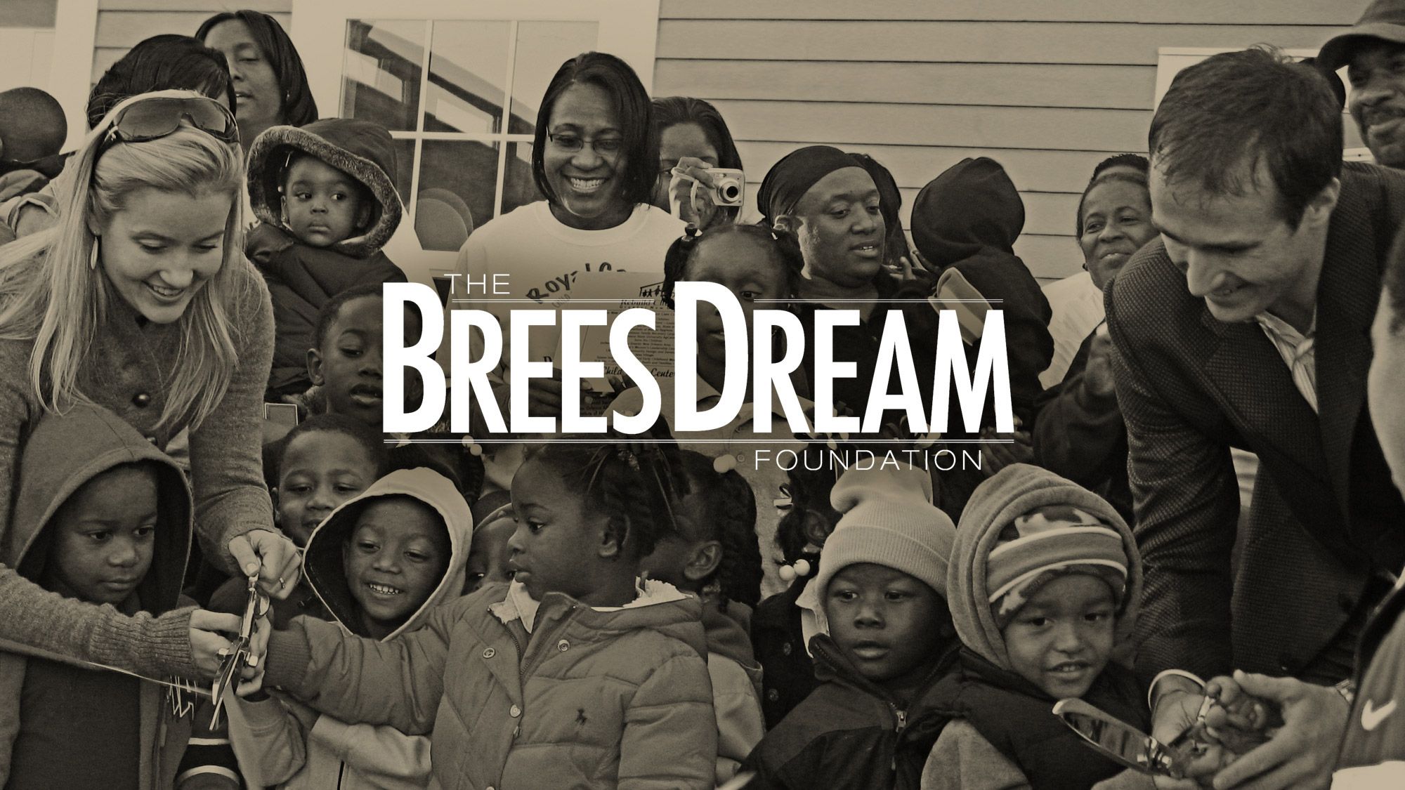 brees dream foundation logo design