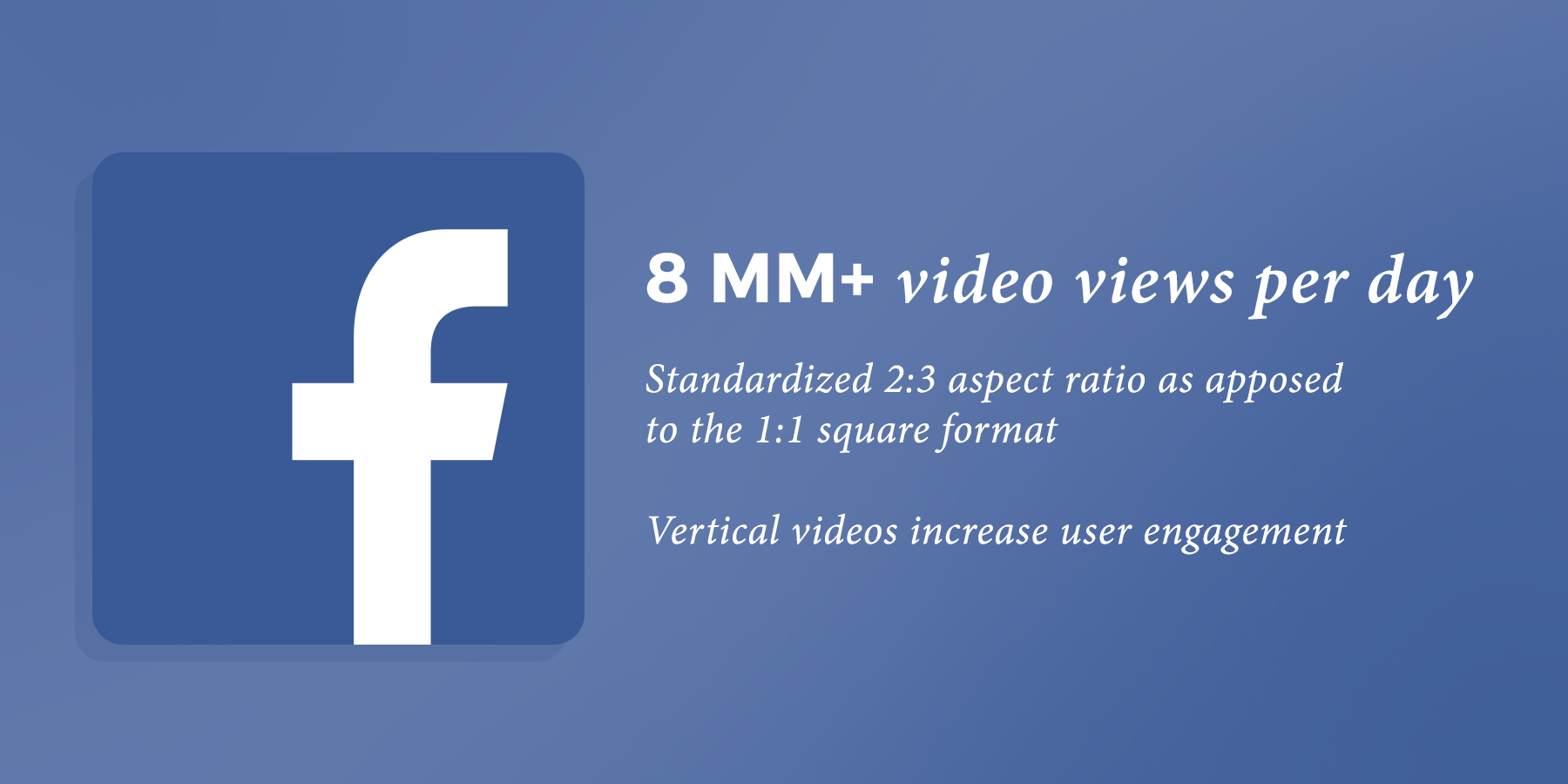 facebook vertical video stats