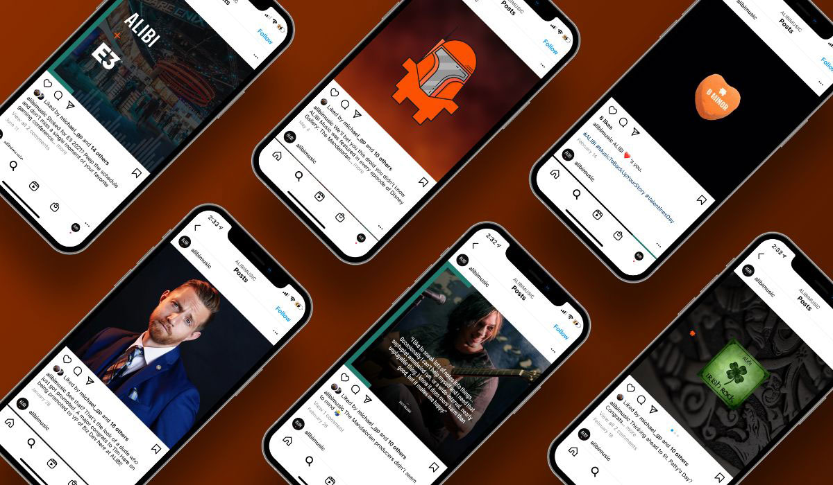 Alibi music seo and social media