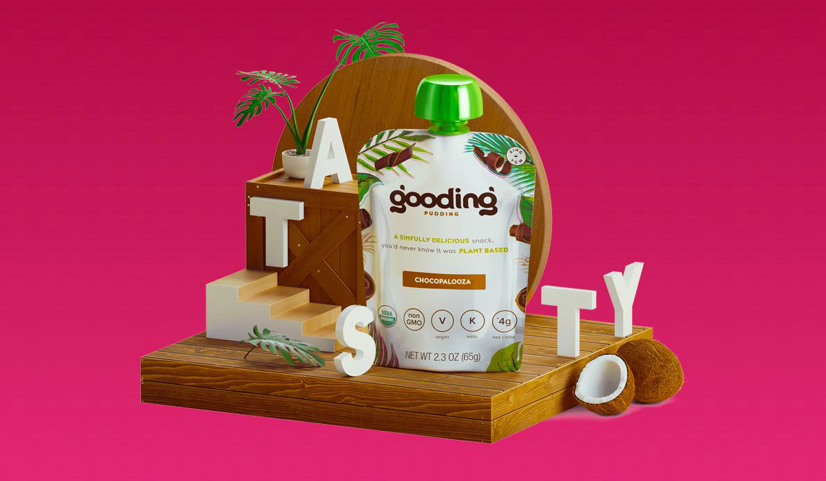 Gooding brand and packaging identity