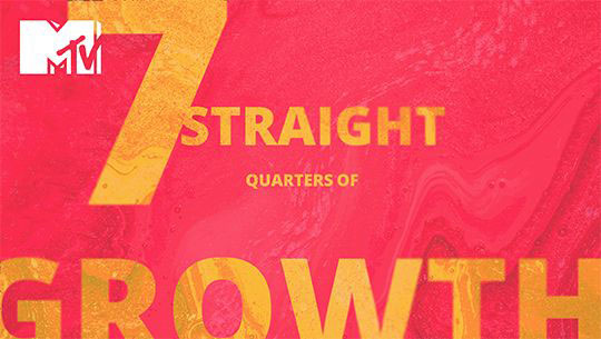 MTV branded advertisement