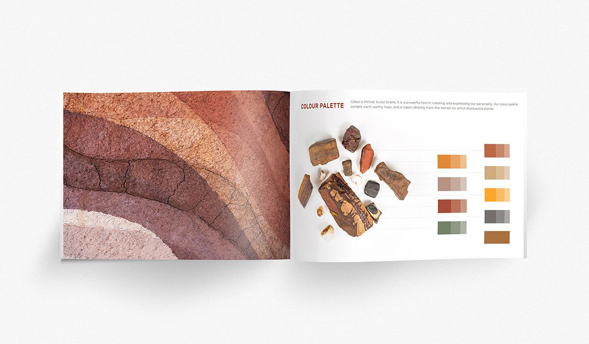 Rockwood conservation brand book color palette