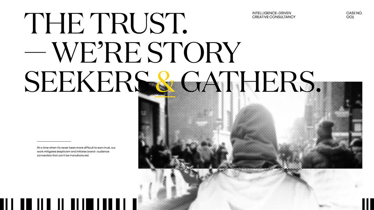 The Trust seekers and gatherers design