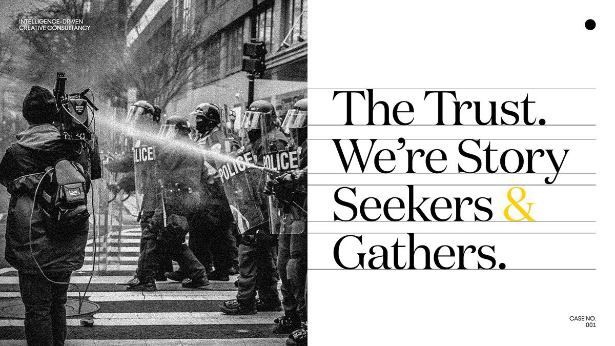 WSJ The Trust web design