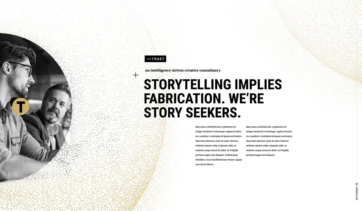 WSJ The Trust brand design exploration