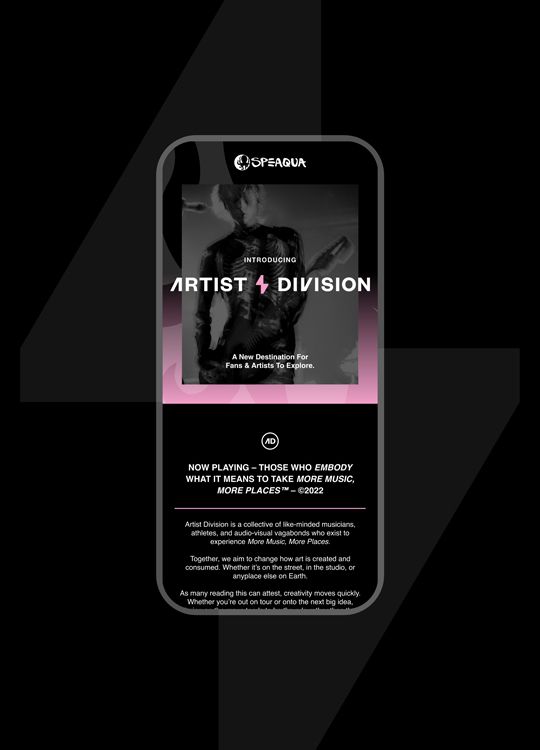 artist division email creative