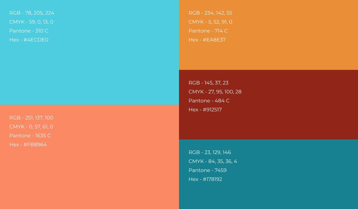 eMoyo BRAND COLOR PALETTE