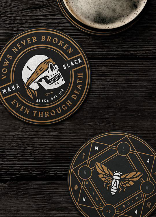 maha black brewery brand activation